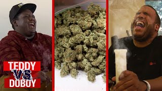 Smoking Weed Challenge | Teddy vs. DoBoy