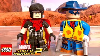VELHO OESTE 100% COMPLETO no LEGO Marvel Super Heroes 2 EXTRAS #49