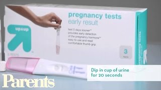 How to Take a Target Pregnancy Test | Parents