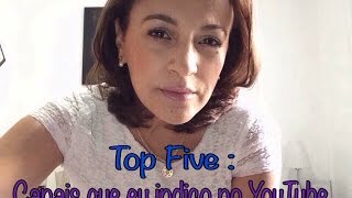 Top Five❤️: canais que eu indico no YouTube