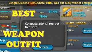 Taichi Panda | Getting the BEST Weapon Outfit | I AM SUPER LUCKY