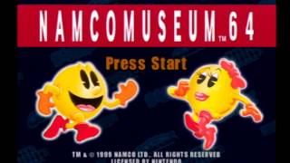 Namco Museum 64 - Intro & Demo (N64/Hardware)