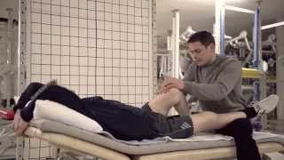 Rehabilitation of a patient with severe spinal injury. 41st day of rehabilitation