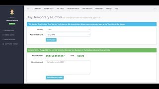 Online Temporary Mobile Number For Verification