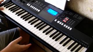 Тонкая рябина. Синтезатор Yamaha PSR E423. Обучение