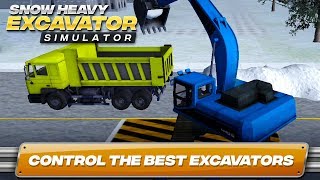Snow Heavy Excavator Simulator Android Gameplay