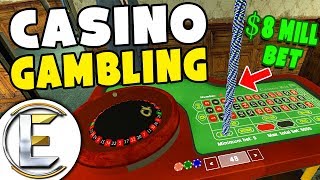 8 Million Dollar Bet In The Casino - GMOD DarkRP (Someone Loses A Lot Of Money)