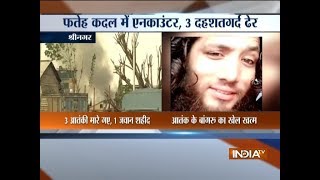 Fateh Kadal Gunfight: Three militants killed, 1 cop martyred in an encounter with security forces