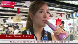 Mikrofon Speaker Wireless - Bernyanyi Dimanapun Jadi Lebih Profesional