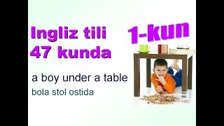 Ingliz tili 47 kun ichida. 1 кун КИРИШ. Инглиз тилини мустакил урганиш