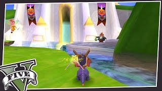 SOMEONE HAS REMADE SPYRO 2 MAP IN GTA 5!