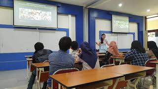 Anita Feng at "Kewirausahaan" Guest Lecture Chemical Engineering Sebelas Maret University