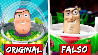 REAGINDO A BRINQUEDOS FALSOS DO TOY STORY