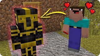 NOOB SE ENAMORA DE MASSI EN MINECRAFT ♥ NOOB TOMA POCIÓN DEL AMOR TROLL ?