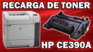 RECARGA │REFILL DE TONER HP CE390A