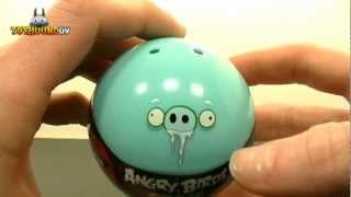 Angry Birds Space Tiny Toppers Blue Capsule review