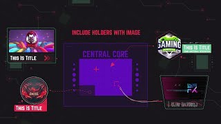 Free After Effects Intro Template #350 : HUD callouts Template for Video Editing