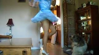 crossdresser maid satin dress