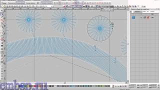 Learn to Digitize Embroidery Nesting-вложение объектов. Wilcom