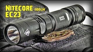 EDC фонарь Nitecore EC23/High Performance Flashlight