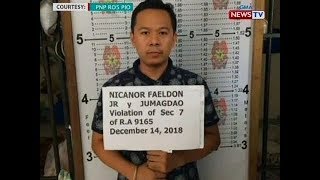 SONA: Anak ni BuCor Chief Nicanor Faeldon, kabilang sa mga hinuli sa umano'y drug den