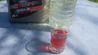 Comment faire du mélange 2 temps et 4 temps pour tronçonneuse,coupe - haie....
