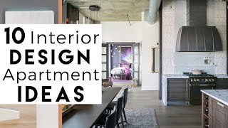 Apartment Design  | TOP 10 Interior Design IDEAS