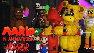 A BROTHERS TEARFUL APOLOGY ACCEPTED | MARIO IN ANIMATRONIC HORROR - NIGHT 5 + MULTIPLE ENDINGS!!