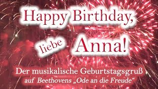 Happy Birthday, liebe Anna! Alles Gute zum Geburtstag!