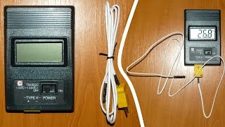 Цифровой термометр TM-902C | тестирование