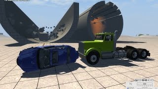 BeamNG Drive 0.3.7.6 - Чудесная синяя машинка