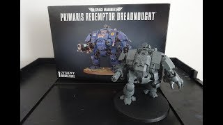 Primaris Redemptor Dreadnought Unboxing+Model Review