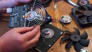 Вентилятор из винчестера 2.(Fan of hard drive)