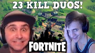 SUMMIT AND NINJA DESTROY IN FORTNITE