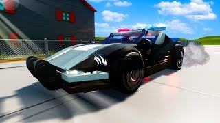 Can Two Best Friends escape The Special Lego Police Task force of Lego City in Brick Rigs