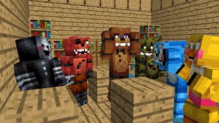 FNAF Monster School: Season 1 - Minecraft Animation (Five Nights At Freddy's)