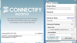 Connectify Hotspot