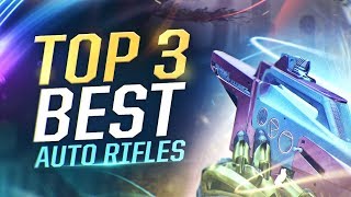 Destiny 2: TOP 3 BEST AUTO RIFLES! Perfect Weapons for PVP & PVE!