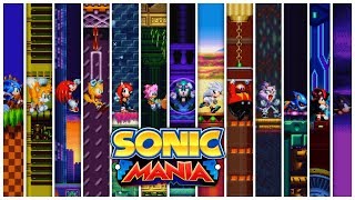 Sonic Mania ✪ Sonic Universe (All Stages, 13 Characters)