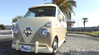 ワーゲンバス（エブリイ）かわいい車なら、三重県四日市市　オートスピリット