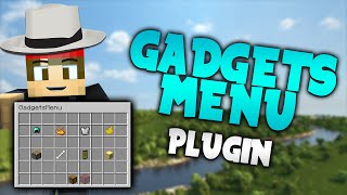 GADGETS MENU! | Minecraft Plugin Tutorial