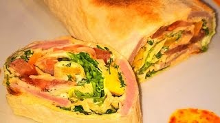 Рулет из лаваша с ветчиной и сыром. Рецепты из лаваша с начинкой