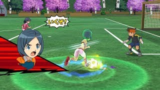 Inazuma Eleven Go Strikers 2013! Inazuma Girls Vs Custom Team Wii 1080p (Dolphin/Gameplay)