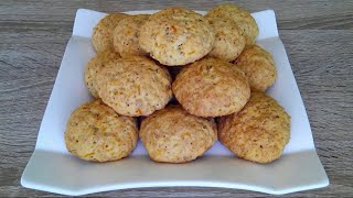 Овсяно-творожное печенье с апельсиновым ароматом! / Oatmeal cookies with cottage cheese!