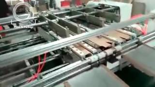Двухпоточная фальцевально склеивающая машина для склейки двух листов гофрокартона