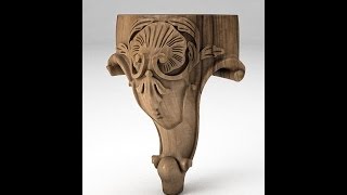 Tutorial modellazione 3D gamba intaglio - Tutorial 3D modeling wood carving