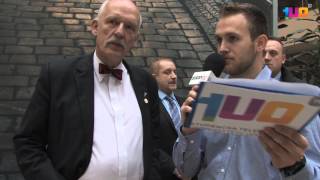 Czas na wywiad, czas na reportaż - Janusz Korwin-Mikke