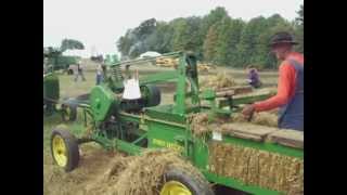 John Deere hay press@ the International Plowing Match 2012