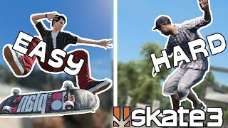 Skate 3: ZexyZek vs Nightspeeds Spot Battles | EASY vs HARDCORE