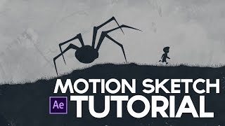 Motion Sketch After Effects Tutorial